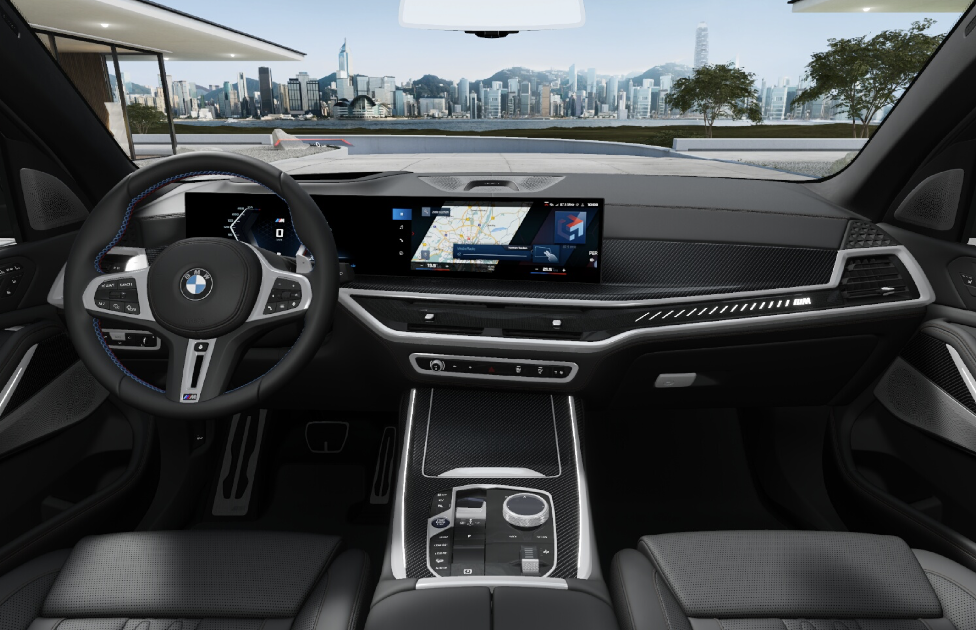 BMW X7 M60i xDrive | facelift | skladem | nové české auto | velké sportovní luxusní SUV | benzín V8 biturbo | šedá Skyscraper | černá kůže | maximální výbava | VIP sleva | ihned k předání | nákup online | AUTOiBUY.com